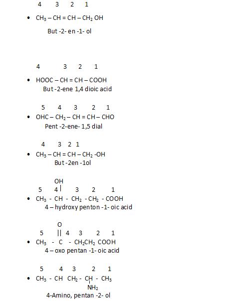 Class_11_Concepts_Of_Chemistry_Rules_For_SecondaryFunctional_Groups_Examples